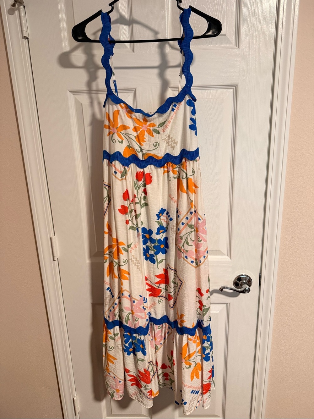 Blu Pepper White Floral Dress